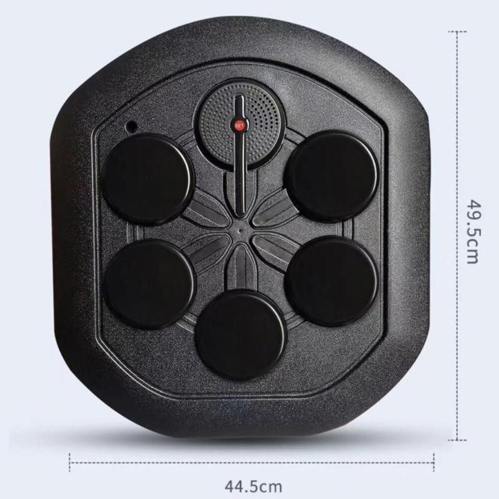 Interactive Smart Music Punching Pad: LED Lighted Home Boxing Trainer for Fitnes